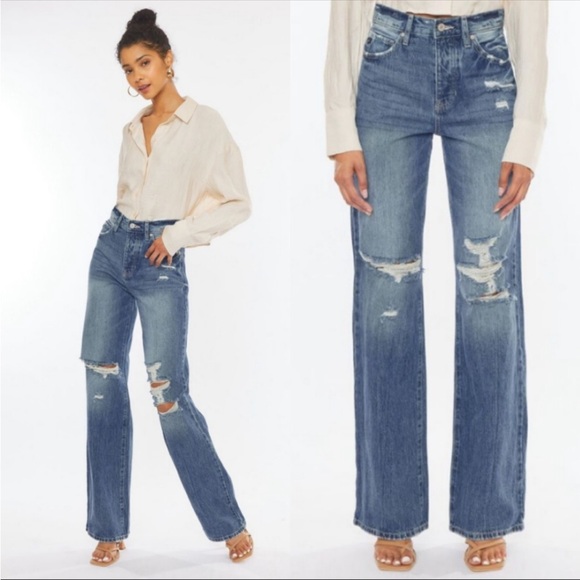 Lydia Ultra High Rise 90’s Flare Jeans - Picture 5 of 12